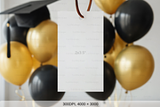 Graduation Hanging Tag Mockup, a Product Mockup by TatiMockup (Thumbnail 2 of 4)