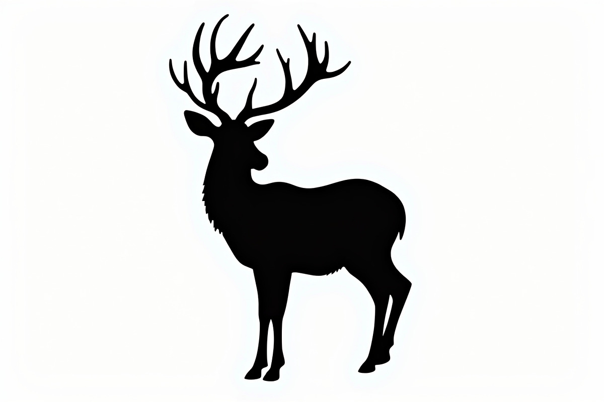 Deer Silhouette Bundle, an Illustration by Designer_Momina (Photo 5 of 7)