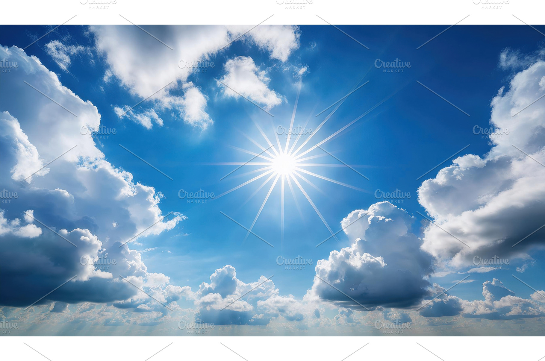 Bright sky with sunrays breaking, a Nature Photo by Igor Tichonow