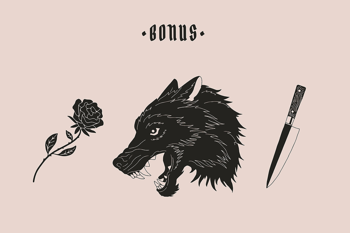 Yerington Typeface, a Blackletter Font by Emyself Design (Photo 12 of 12)