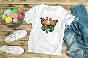 Tulip Butterfly Sublimation Clipart, an Animal Illustration by FloridPrintables (Thumbnail 12 of 12)
