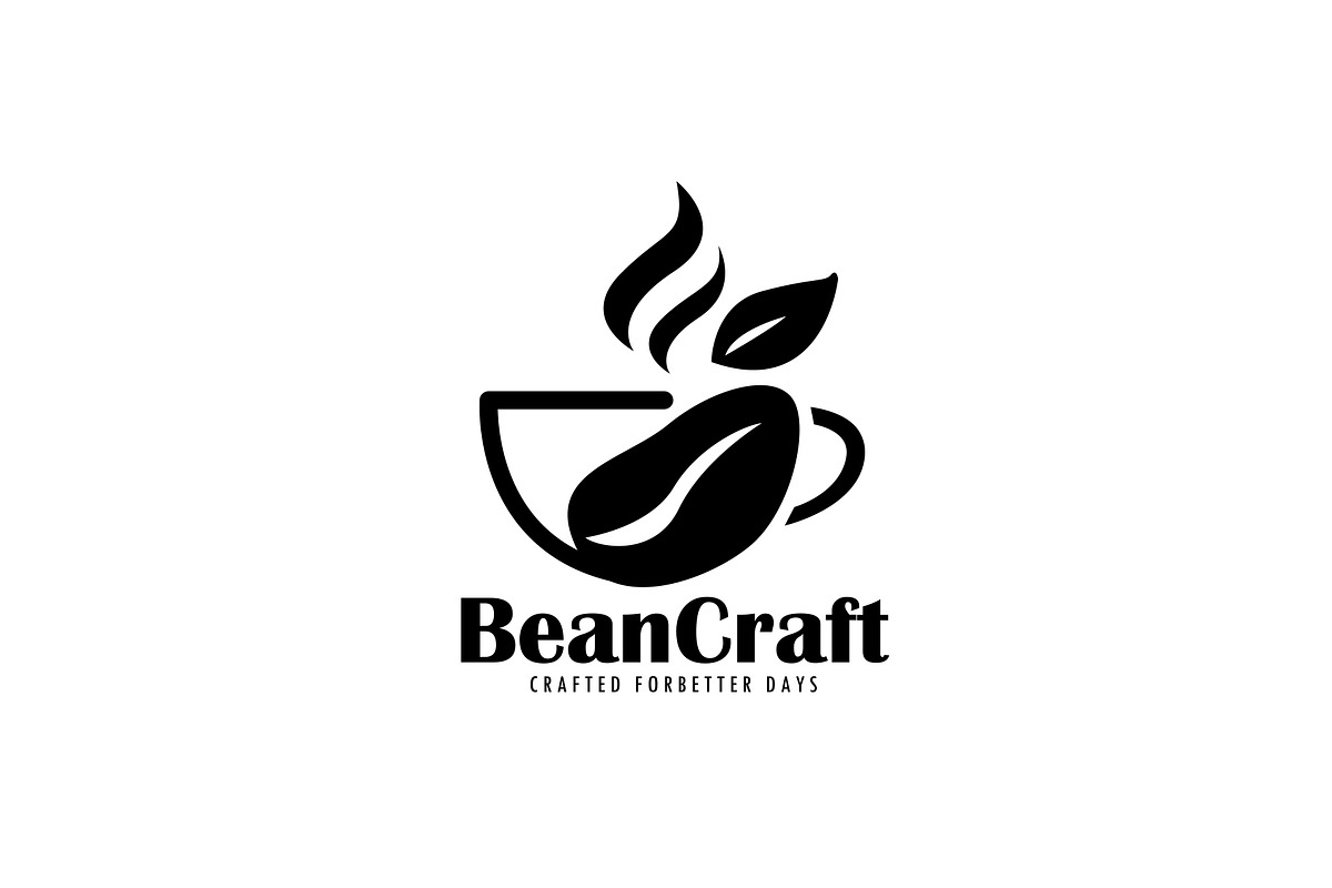 BeanCraft Coffee Logo Template, a Branding & Logo Template by SANB (Photo 3 of 3)
