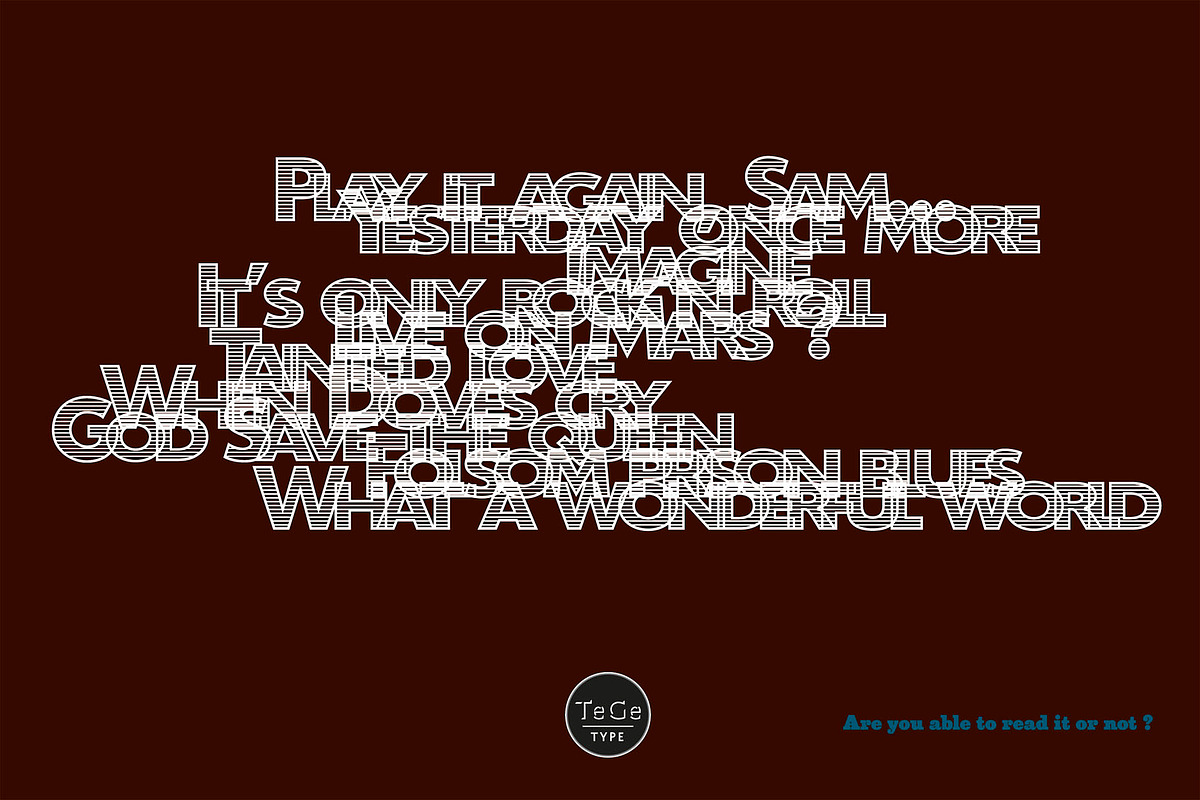 Carcel, a Font by TeGeType foundry (Photo 3 of 5)
