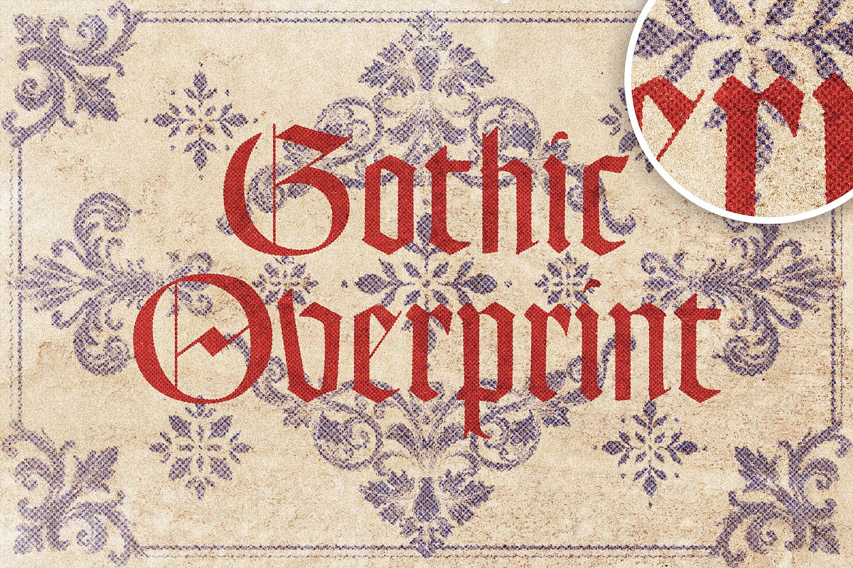 20-in-1 Ink Bleed & Overprint Bundle, a Layer Style Add-On by pixelbuddha.net (Photo 18 of 23)