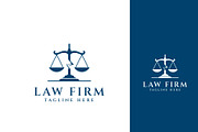 Clean Law Firm Logo, a Branding & Logo Template by HueNestify (Thumbnail 2 of 3)