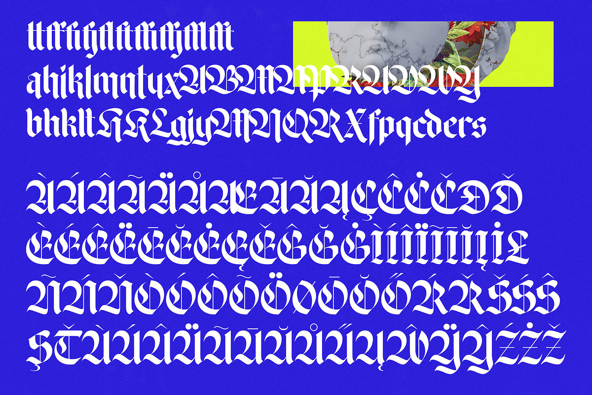 Wilfred Knights Modern Blackletter, a Blackletter Font by timelesstype.co (Photo 20 of 20)