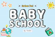 BOOKWORM - Cartoon School Font, a Sans Serif Font by KiddoGlyphs Studio (Thumbnail 2 of 3)