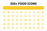 325+ Food Icons, an Icon by Vectors Market (Thumbnail 1 of 5)