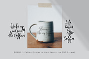 COFFEE ABSTRACT PATTERNS BUNDLE, a Texture Graphic by Creativemaker (Thumbnail 21 of 21)