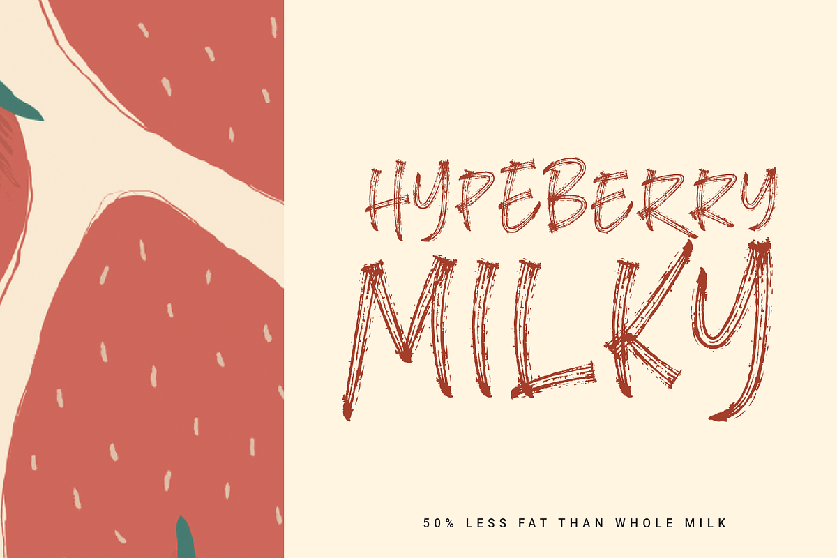 Youth Today - Textured Brush Fonts, a Sans Serif Font by Crump Hand (Photo 5 of 7)
