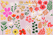 Floral Abstract Plant Graphics, a Decorative Illustration by likorbut (Thumbnail 3 of 8)