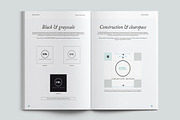 Brand Guidelines - 2 formats, a Brochure Template by Imagination Area (Thumbnail 3 of 8)