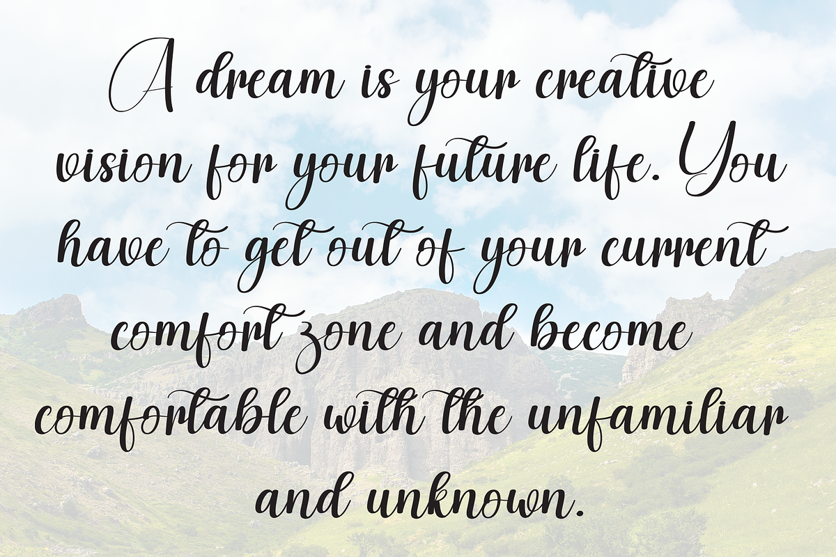 Sunday | Script Font, a Handwritten Font by Scratchones (Photo 6 of 9)