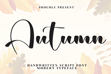 Autumn | Script Font