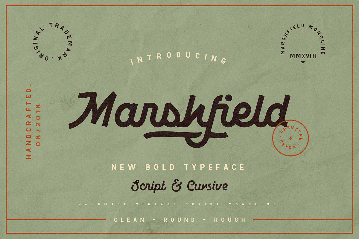 Marshfield Typeface
