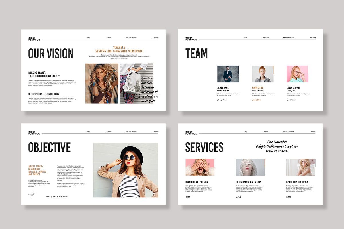 Design Portfolio Presentation preview 4