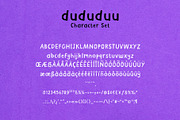 dududuu Handwritten Font, a Sans Serif Font by byherline (Thumbnail 2 of 3)