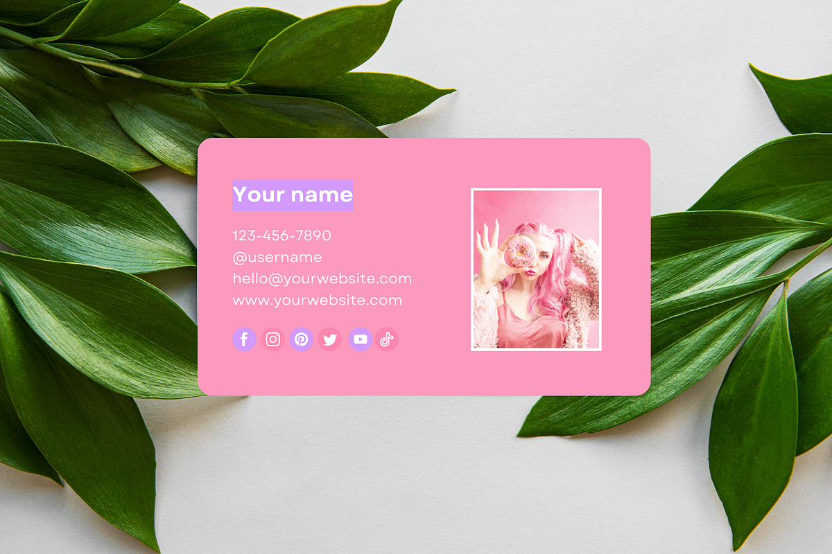 Business Card Template, a Business Card Template by SunshineStudioBoutique (Photo 4 of 10)