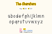 Lemon - Modern & Organic Handwritten, a Handwritten Font by Waris Studio (Thumbnail 8 of 9)