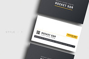 Premium Style Business Card - V.47, a Business Card Template by Ctrl space studio (Thumbnail 2 of 6)