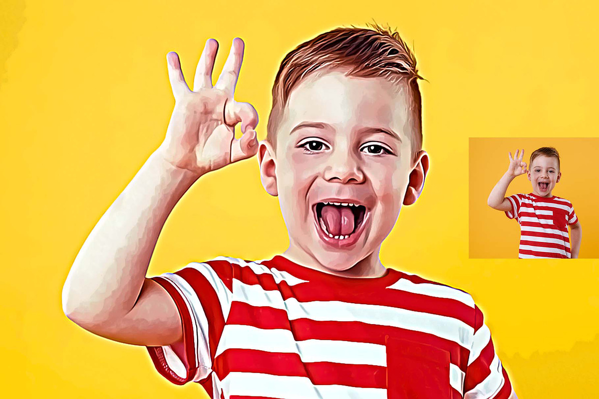 Digital Painting Photoshop Action, an Action Add-On by MRI STUDIO (Photo 15 of 17)