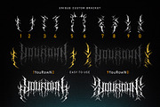 Meswady | Metal Font, a Blackletter Font by WingBuk (Thumbnail 11 of 14)