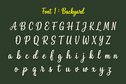 Backyard Stories Duo, a Handwritten Font by Art StoreID (Thumbnail 3 of 11)