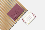 Invitation Card Mockup for Branding, an Advertising Mockup by Indah (Thumbnail 2 of 6)