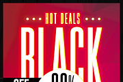 Hot Deals Black Friday Flyer, a Flyer Template by GraphicDiamonds (Thumbnail 5 of 5)