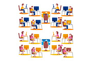 Worker Big Bundle Vector Ilustration, an Object Graphic by MEDZ (Thumbnail 8 of 10)