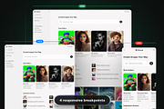 AIVORA: AI Assistant Web App UI KIT, an UI Kit Template by Creative Perspective (Thumbnail 2 of 8)