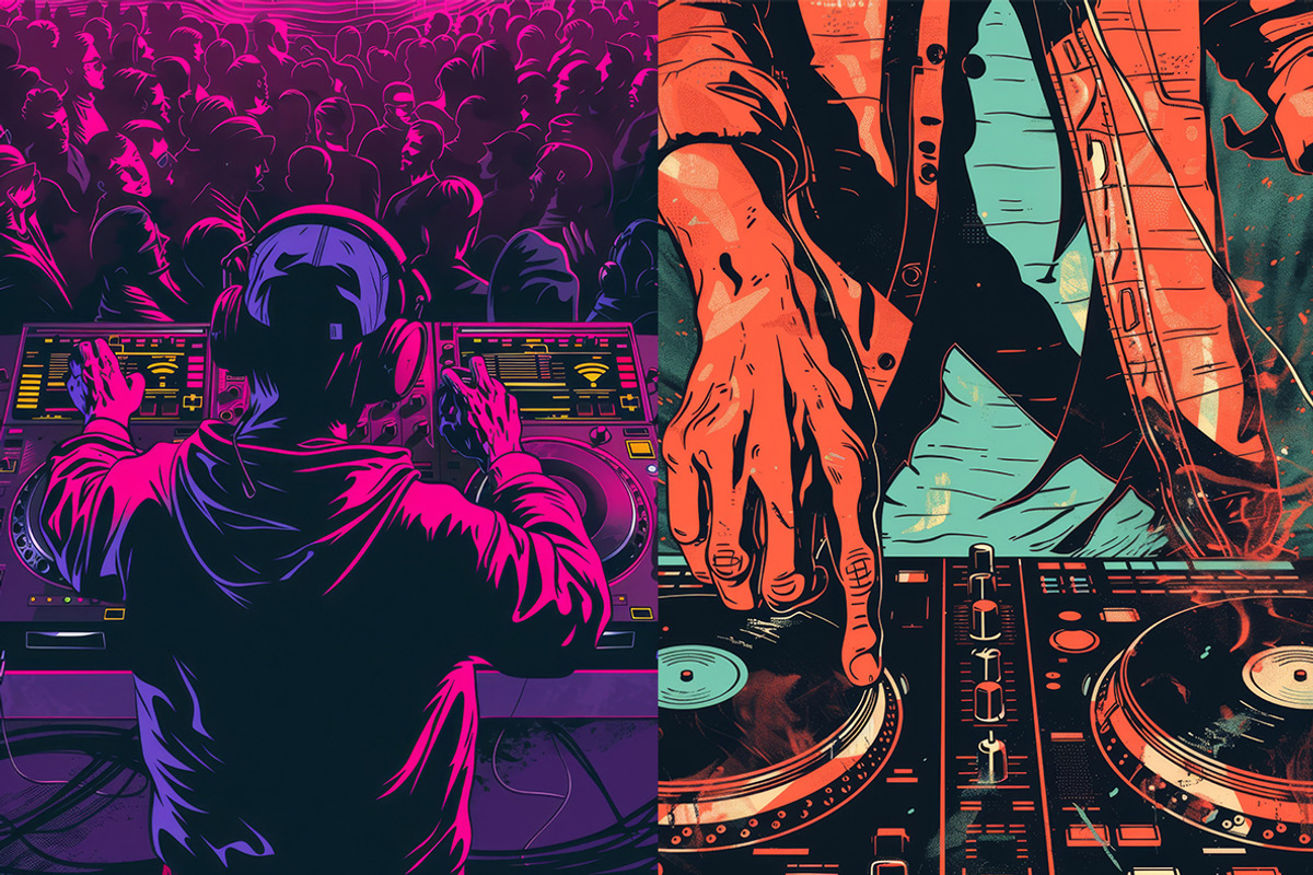 DJs- 103 illustrations, a Person Illustration by Handmadefont (Photo 7 of 18)