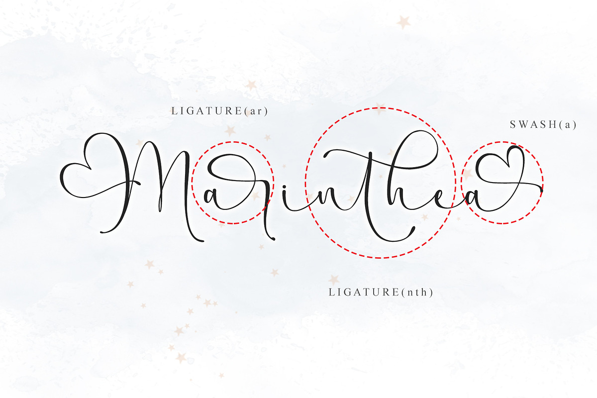 Marinthea, a Script Font by Letterafa Studio (Photo 2 of 8)