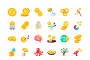Animated Gold Coin Stickers, an Emoji Icon by Vectors Market (Thumbnail 5 of 6)