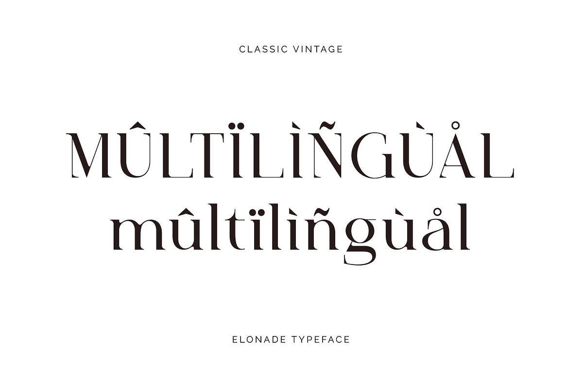 Elonade - Classic Serif Display Font, a Serif Font by Vesvocrea (Photo 9 of 11)