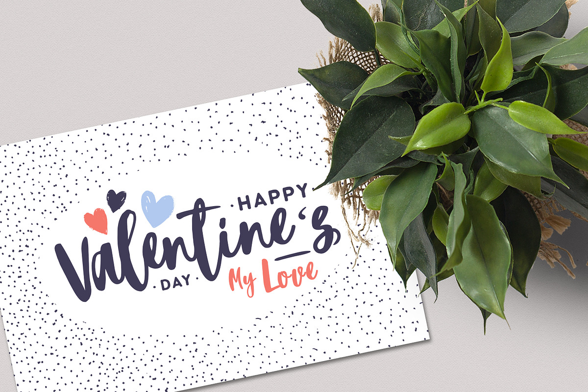 Happy Valentine's day cards set, a Decorative Illustration by Good Studio (Photo 9 of 10)