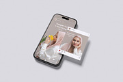 INSTAGRAM POST & STORY MOCKUP, an iPhone Mockup by HanaSaka_Studio (Thumbnail 5 of 5)