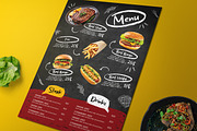 Blackboard Menu, a Flyer Template by Aarley Kaiven (Thumbnail 3 of 3)