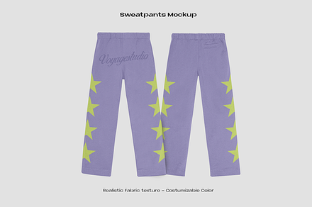 SWEATPANTS MOCKUP, a Bottom Mockup by Voyage Studio
