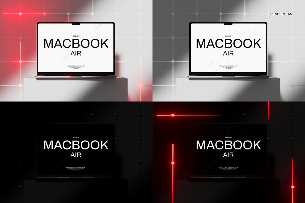 MacBook and iPhone Mockup Set, an iPhone Mockup by Renderteam (Photo 7 of 17)