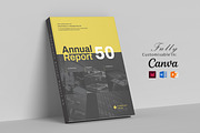 Annual Report template, Brochure, a Brochure Template by Niofix (Thumbnail 1 of 6)