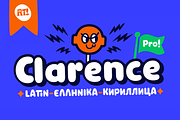 Clarence Pro-60% Off /Cyrillic-greek, a Font by Rodrigo Typo (Thumbnail 1 of 11)