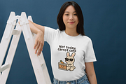 Funny Sassy Bunny Sublimation, an Animal Illustration by Smillyy Threads (Thumbnail 3 of 6)