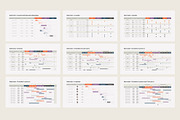 Gantt Chart PowerPoint Templates, a Presentation Template by HiSlide.io (Thumbnail 4 of 5)
