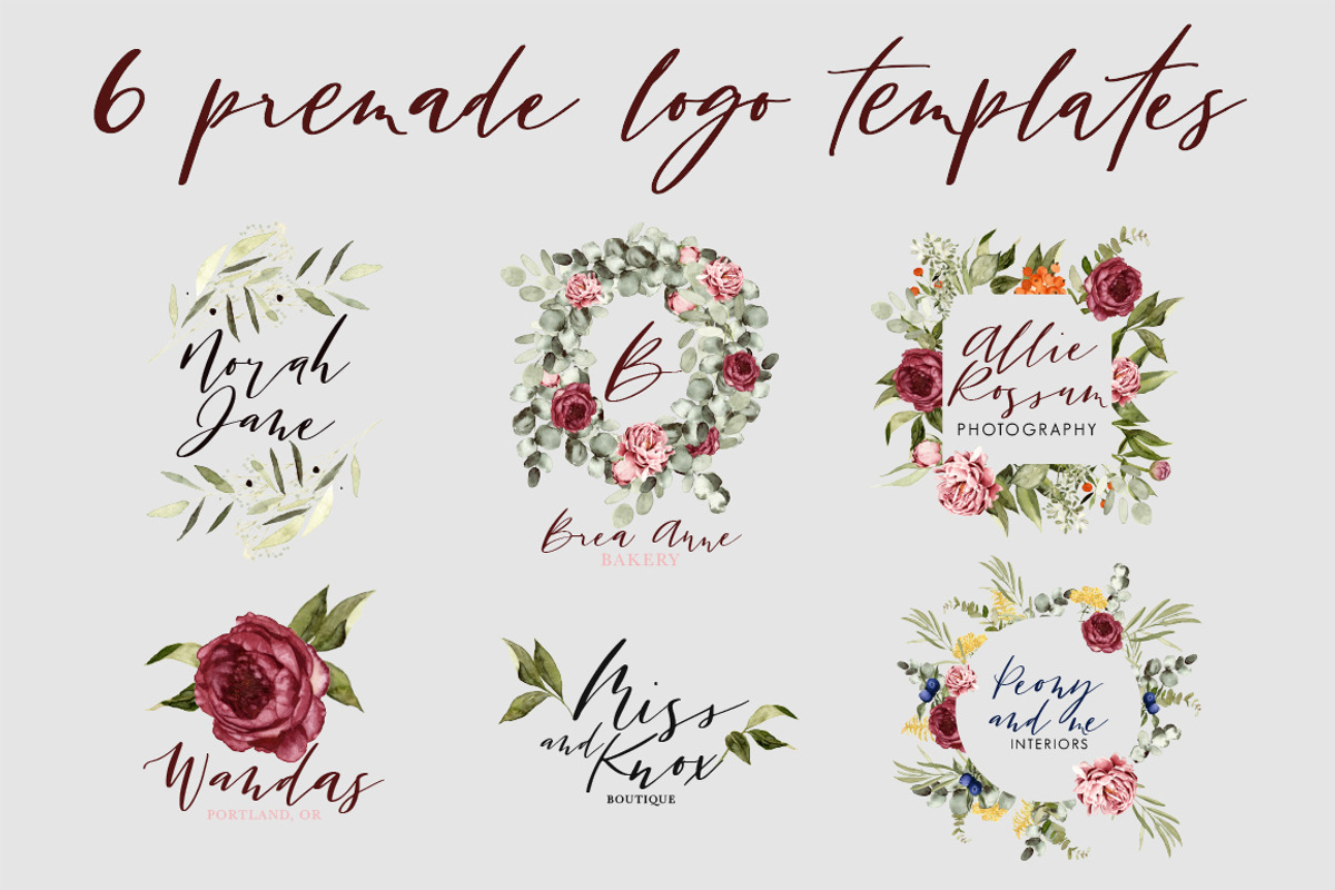 San Clemente Script + Spring Florals, a Script Font by Jen Wagner Co (Photo 10 of 16)