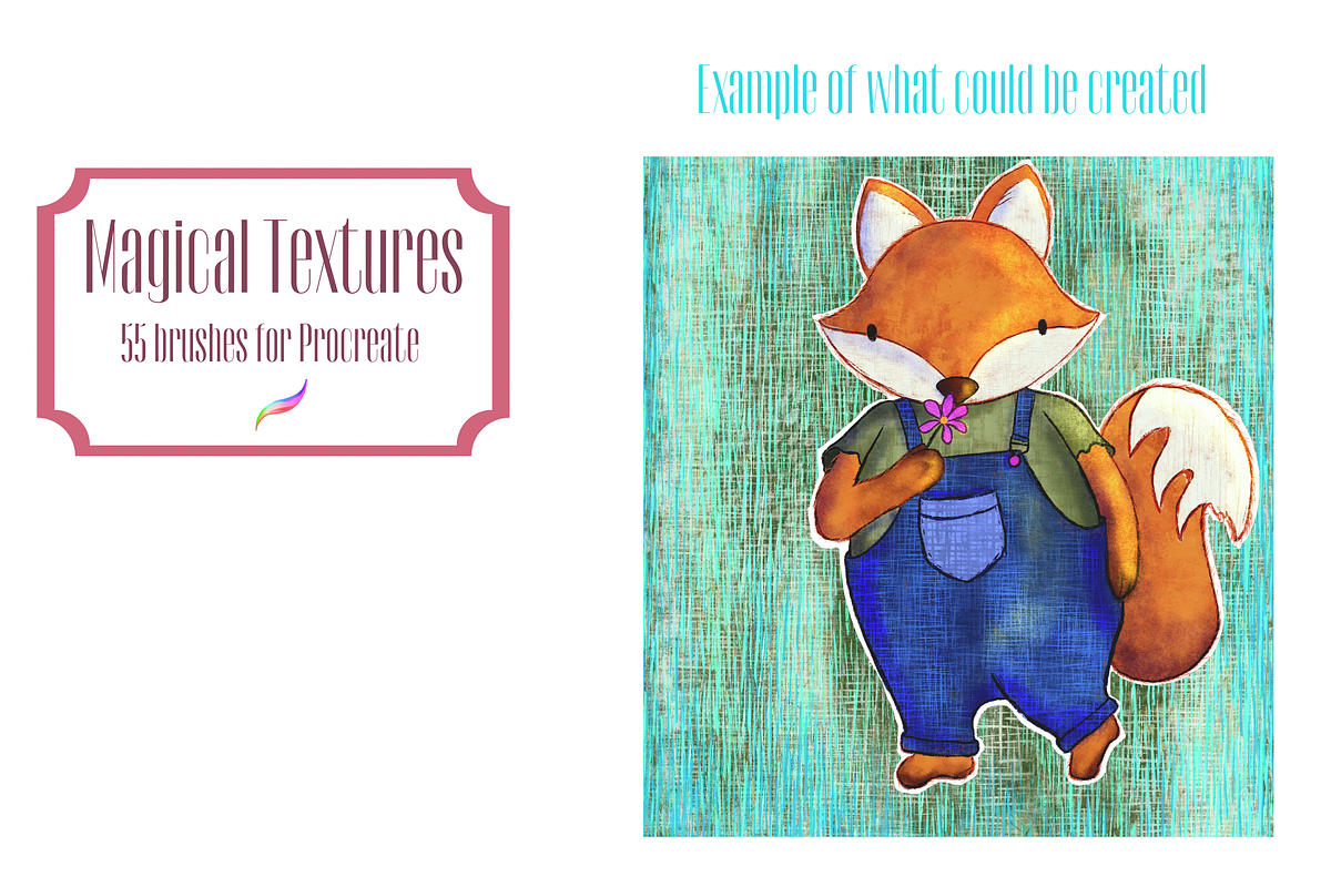 Magical Textures, procreate brushes, a Brush Add-On by MissPerfectKaos (Photo 6 of 6)
