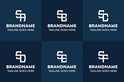 Letters SA SB SC SD SE SF Logo, a Branding & Logo Template by Pray Art Design Studio (Thumbnail 2 of 2)