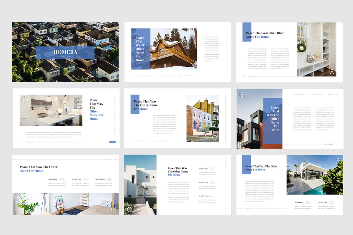 Homera - Real Estate Google Slide, a Presentation Template by naulicreative (Photo 4 of 4)