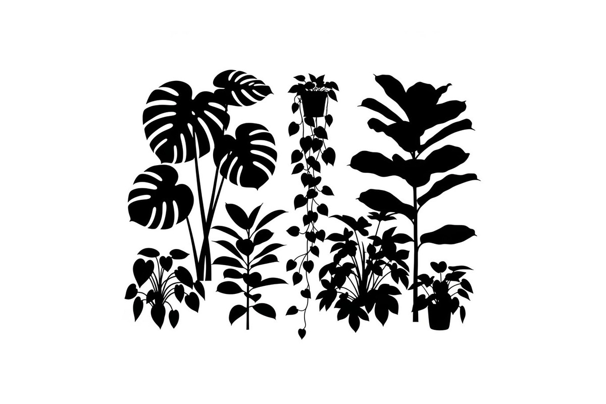 50 Botanical Garden Silhouette bundl, an Illustration by Designs_River (Photo 26 of 51)