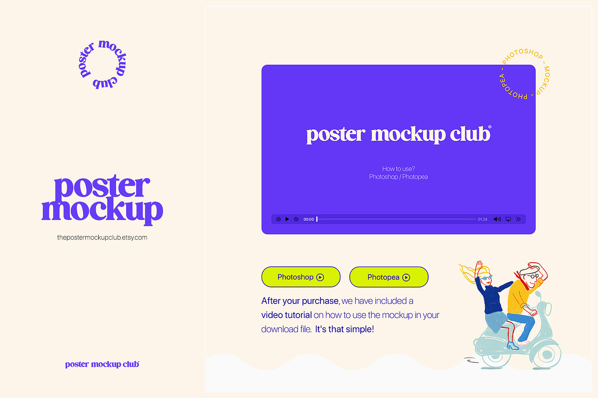 Mockup No:45, a Household Mockup by The Poster Mockup Club (Photo 6 of 8)